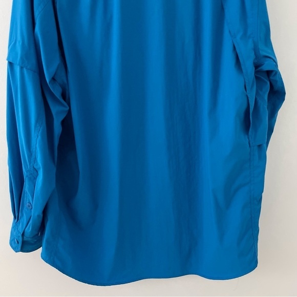 Alaskan Hardgear by Duluth Trading Co. XL Blue Button-Up Shirt Outdoor/Utility - Picture 8 of 16